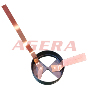 電容器底座銅片點焊樣品